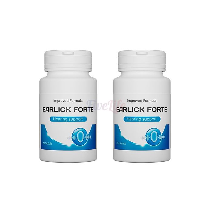 〘 Earlick Forte 〙 〘 pilules de perte auditive 〙