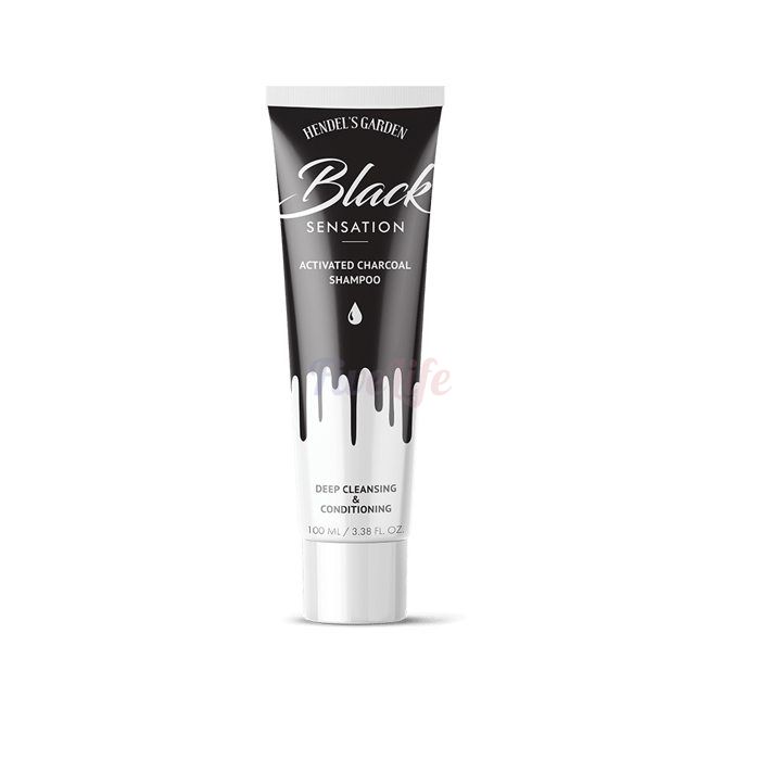 〘 Black Sensation 〙 〘 დეტოქს შამპუნი ბუნებრივი ინგრედიენტებით 〙